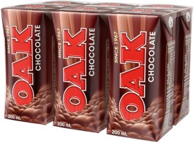 Oak-Flavoured-Milk-6x200mL-Selected-Varieties on sale