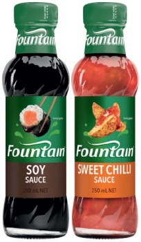 Fountain+Sauce+250mL+Selected+Varieties