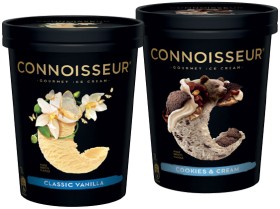 Connoisseur-Gourmet-Ice-Cream-1-Litre-Selected-Varieties on sale