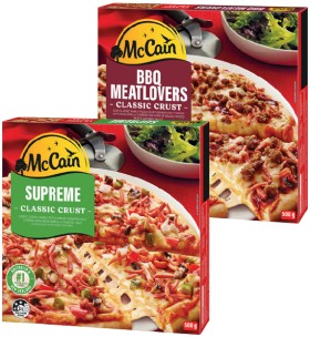 McCain+Family+Pizza+490%E2%80%91500g+Selected+Varieties