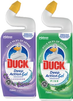 Duck-Deep-Action-Gel-Toilet-Cleaner-750mL-Selected-Varieties on sale
