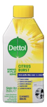 Dettol+Washing+Machine+Cleaner+250mL+Selected+Varieties