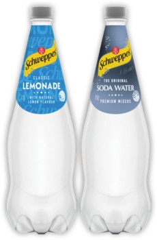 Schweppes+Mixers+or+Soft+Drinks+1.1+Litre+Selected+Varieties