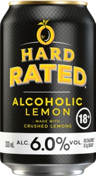 Hard-Rated-6-Premix-Range-Cans-330mL-4-Pack on sale