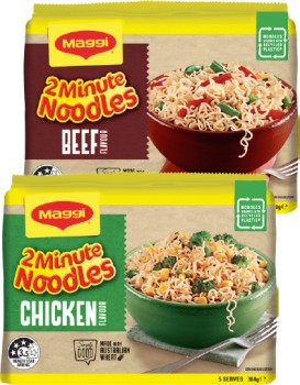 Maggi+2+Minute+Noodles+5+Pack+Selected+Varieties