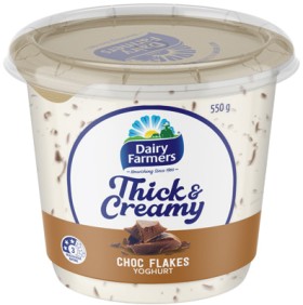 NEW+Dairy+Farmers+Thick+%26amp%3B+Creamy+Yoghurt+550%E2%80%91600g+Selected+Varieties
