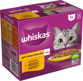 Whiskas+Favourites+Wet+Cat+Food+12x85g+Selected+Varieties
