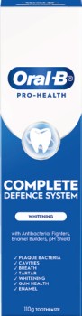 Oral%E2%80%91B+Pro+Health+Complete+Defence+System+Whitening+Toothpaste+110g