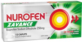 Nurofen+Zavance+Ibuprofen+Caplets+12+Pack%2A%2A