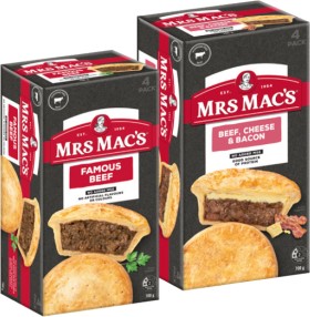 Mrs-Macs-Pies-4-Pack-Selected-Varieties on sale