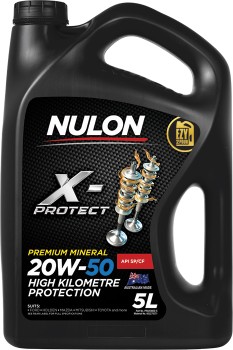 Nulon+X-Protect+Premium+Mineral+20W-50+High+Kilometre+Protection+5L