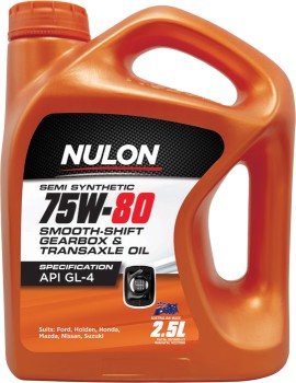 Nulon-Semi-Synthetic-75W-80-Smoothshift-Gearbox-Transaxle-Oil-25L on sale