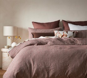 Australian-House-Garden-Hinterland-Cotton-Linen-Quilt-Cover-Set on sale