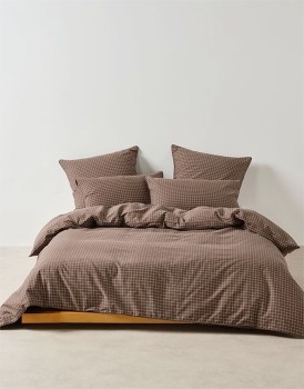 Linen+House+Volley+Check+Quilt+Cover+Set%5E
