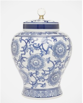 Heritage+Hand-Painted+Large+Ginger+Jar+22.5x34cm