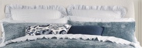 Heritage-Printed-Cotton-Ruffle-Sheet-Set on sale