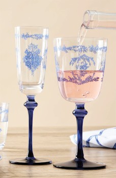 Heritage-Mazarine-Glassware on sale