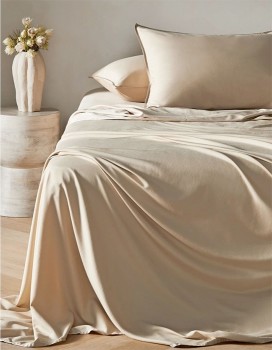 Australian+House+%26amp%3B+Garden+Palm+Cove+Washed+Bamboo+Cotton+Sheet+Set%23+-+Dune