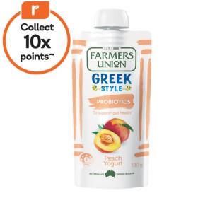 Farmers-Union-Greek-Style-Yogurt-Pouch-130g on sale