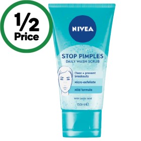 Nivea-Stop-Pimples-Daily-Wash-Scrub-150ml on sale