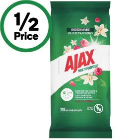 Ajax+Multipurpose+Wipes+Pk+110
