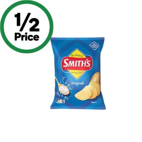 Smith%26rsquo%3Bs+Crinkle+Cut+Potato+Chips+150-170g