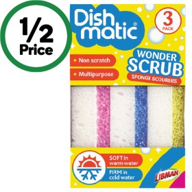 Dishmatic-Wonder-Scrubs-Pk-3 on sale