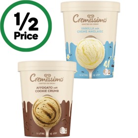 Cremissimo-Ice-Cream-Tub-1-Litre on sale