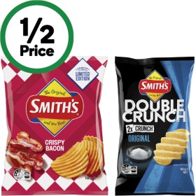 Smiths-Crinkle-Cut-or-Double-Crunch-Potato-Chips-150-170g on sale