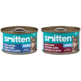 Smitten-Wet-Cat-Food-85g on sale