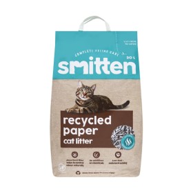 Smitten-Recycled-Paper-Cat-Litter-20-Litre on sale