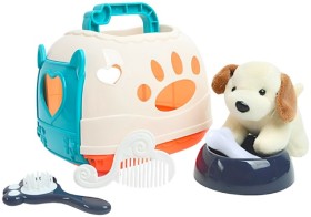 Wonder+Co.+Plush+Benny+The+Puppy+Carrier+Set