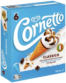 Streets-Cornetto-Ice-Cream-Cone-6-Pack-Selected-Varieties on sale
