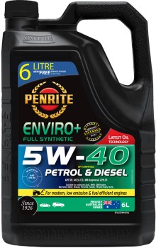 Penrite+Enviro%2B+5W-40+Full+Synthetic+6Ltr