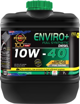 Penrite+Enviro%2B+10W-40+Full+Synthetic+7Ltr