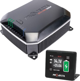 Projecta+Intelli-Charge+12%2F24V+25A+DC-DC+Charger+with+IQD2+Smart+Display
