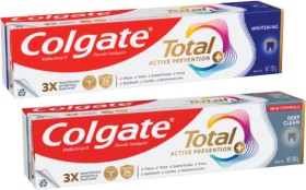 Colgate+Total+Active+Prevention+Deep+Clean+or+Whitening+Toothpaste+200g