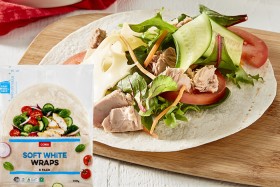 Coles-Soft-White-Wraps-8-Pack-360g on sale