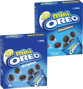 Oreo-Mini-Creme-Cookies-10-Pack-204g on sale