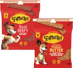Schmackos-Dog-Treats-500g on sale