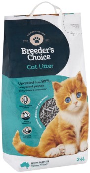 Breeders+Choice+Cat+Litter+Paper+24+Litre