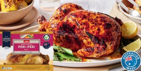 Coles-Peri-Peri-Hot-Roast-RSPCA-Approved-Chicken on sale