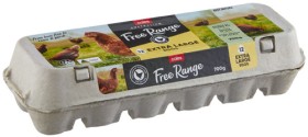 Coles-Free-Range-Eggs-12-Pack-700g on sale