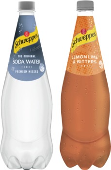 Schweppes-Mixers-Soft-Drink-or-Mineral-Water-11-Litre on sale
