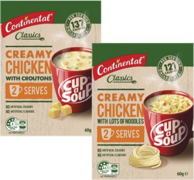 Continental-Cup-a-Soup-2-Serves-50g-75g on sale