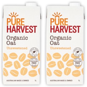 Pureharvest-Organic-Oat-Milk-1-Litre on sale