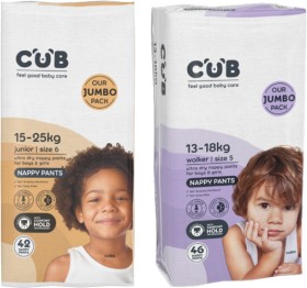 CUB+Nappy+Pants+Size+4-7+Jumbo+36+Pack-50+Pack