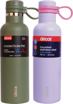 D%26eacute%3Bcor+Insulated+Stainless+Steel+Hydro+Bottle+750mL