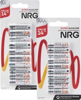 NRG-Batteries-AA-or-AAA-14-Pack on sale