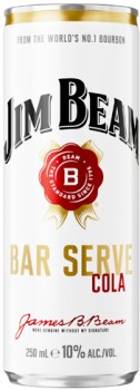 NEW-Jim-Beam-Bar-Serve-10-Cans-4x250mL on sale
